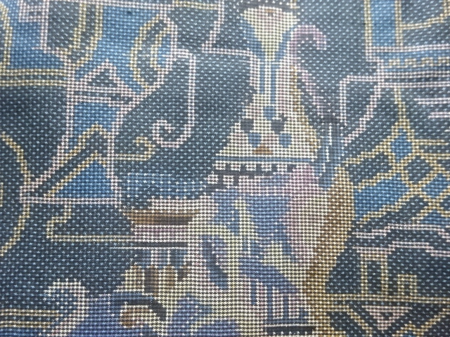 Japanese Kimono / Tsumugi Silk